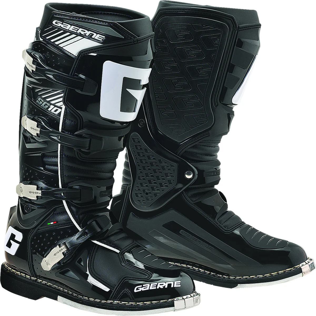 GAERNE SG-10 Racing Boots - Dual Composite Rubber Soles for Unmatched Performance