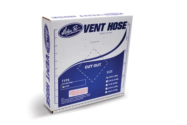 Motion Pro 12-0000 Clear Vinyl Fuel Vent Line - Durable Intake System for Powersports