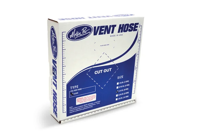 Motion Pro 12-0002 Clear Vinyl Fuel Vent Line - Intake/Carb/Fuel System for Powersports