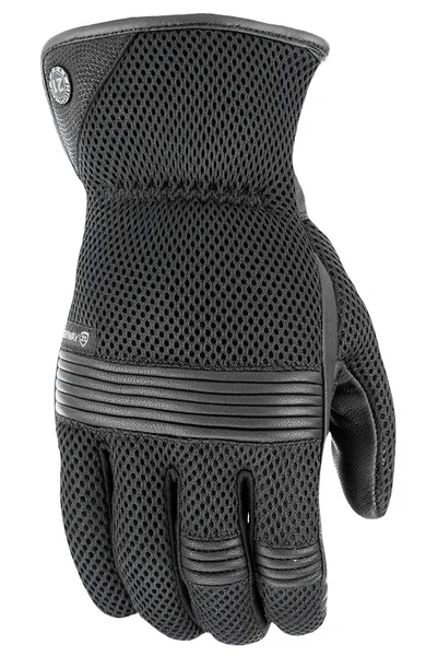 HIGHWAY 21 #6049 Turbine Mesh Gloves - Breathable Motorcycle Riding Gloves with Reinforced Protection