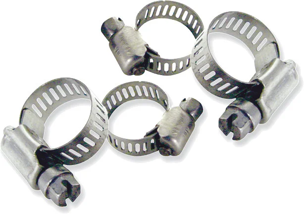 Motion Pro 12-0022 Stainless Steel Hose Clamps – Durable, Corrosion-Resistant for Intake/Carb/Fuel Systems