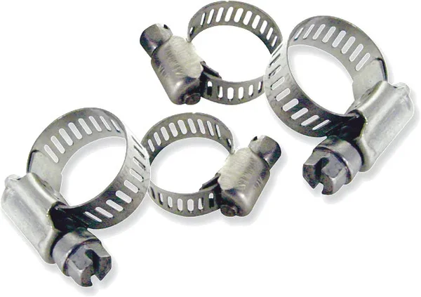 Motion Pro 12-0023 Stainless Steel Hose Clamps - Durable Intake/Carb/Fuel System Clamps