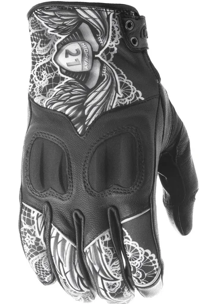 HIGHWAY 21 Women's Vixen Gloves - Durable Motorcycle Riding Gloves with Protective Padding