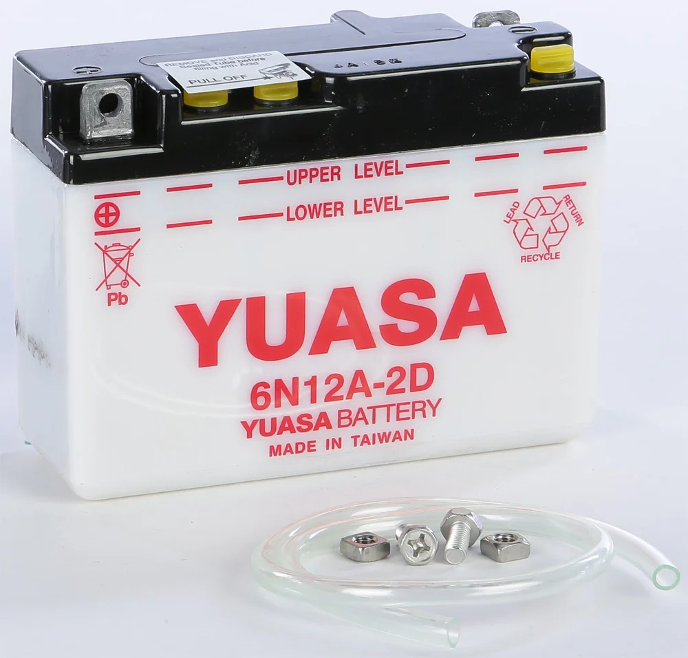 YUASA YUAM2612D 6V & 12V Yumicron Battery - Reliable Power for Powersports & Vehicles