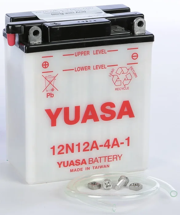 YUASA YUMICRON 6V/12V Standard Battery - Durable Power Solution for Powersports & Vehicles