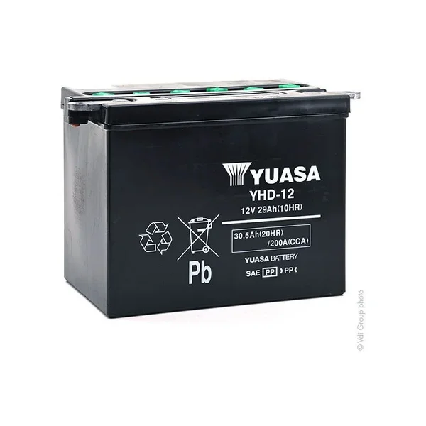 YUASA Yumicron 6V/12V Battery - Durable Standard Power Source for Powersports