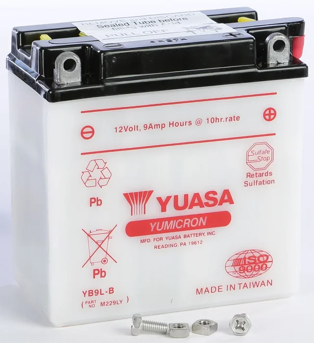 YUASA YUMICRON 6V/12V Dual Voltage Battery - Reliable Power for Powersports Equipment
