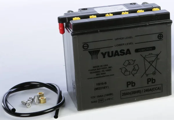 YUASA 6V/12V Yumicron Battery - Reliable Power for Powersports & Vehicles
