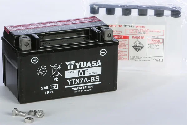 YUASA YUAM32X7A AGM Maintenance-Free Battery for Powersports Vehicles – Reliable Power Source