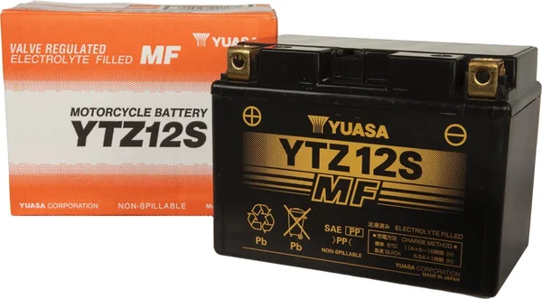 YUASA YUAM7212A Sealed Lead-Acid Battery - High-Capacity Power for Powersports Vehicles