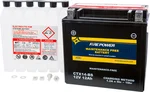 FIRE POWER CTX14-BS Maintenance Free Sealed Battery - Durable Power for Powersports