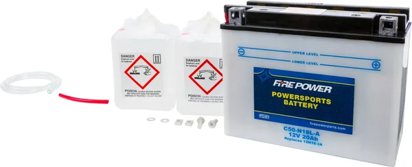 FIRE POWER C50-N18L-A 12V Heavy Duty Battery - Reliable Power for Powersports Vehicles