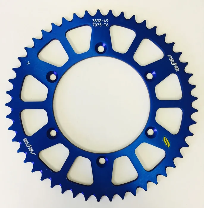 SUNSTAR - 5-359248BL - Works Triplestar Rear Aluminum Sprocket