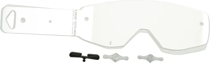 SCOTT Works Prostack Laminated Tear-Offs - Durable Protective Eyewear for Powersports Riders