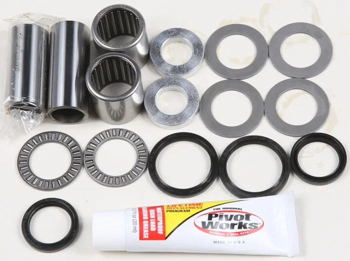 Pivot Works PWSAK-H37-000 Swingarm Bearing Kit - Durable Suspension Upgrade for Powersports Vehicles