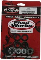 Pivot Works High-Performance Suspension Upgrade: Premium Shock Bearing Rebuild Kit for ATVs & UTVs