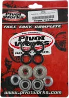 Pivot Works PWSHK-Y21-000 Shock Bearing Rebuild Kit - Sealed Cartridge Bearings for ATV/UTV Suspension Upgrade