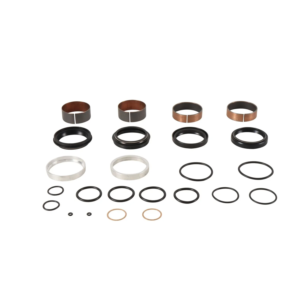 Pivot Works PWFFK-K08-021 Fork Seal & Bushing Kit - High-Quality Suspension Replacement