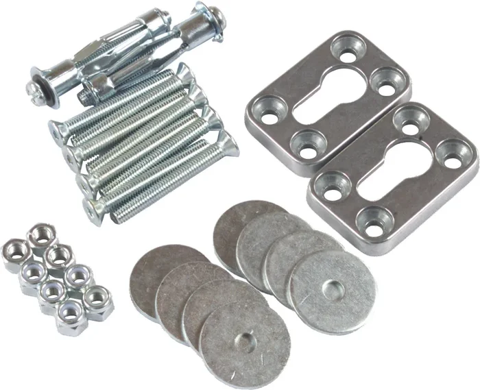 FIRE POWER Wheel Chock Hardware Replacement Kit for Trailer Towing - Durable & Reliable
