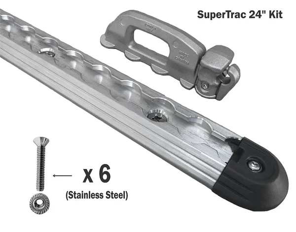 SUPERCLAMP 4124A SUP-TRAC 24" K Multi-Purpose Tie-Down Anchor System for Trailers & Towing