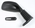 SP1 Universal Rear View Mirror - Corrosion-Free Matte Black for Snowmobiles, ATVs, UTVs & Dirt Bikes