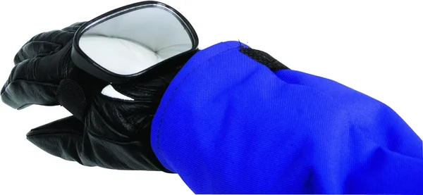 CIPA 11125 Hand Mirror - Durable, High-Visibility Mirror for Powersports Riders