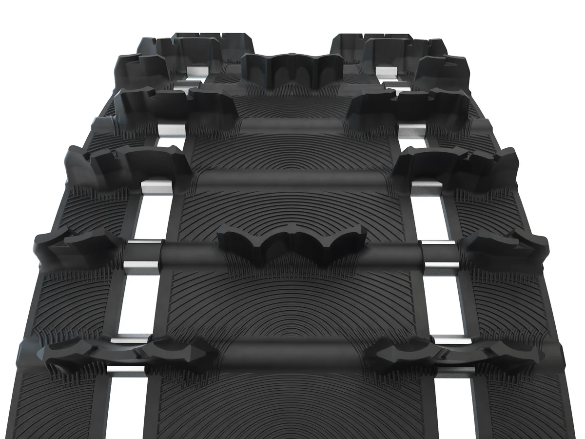 CAMSO 9306C Rip Saw Cross Country Track - Durable Rubber Snowmobile Track with Aggressive Tread