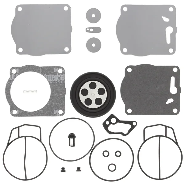 Vertex 451469 Carburetor Fuel Pump Rebuild Kit - High-Performance Intake System for Powersports Engines