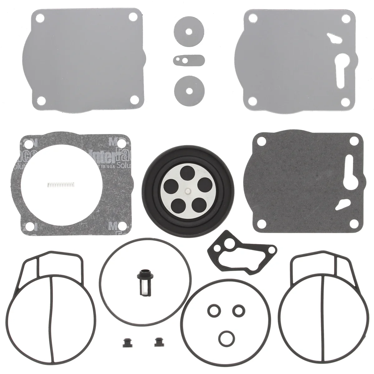 Vertex 451469 Carburetor Fuel Pump Rebuild Kit - High-Performance Intake System for Powersports Engines