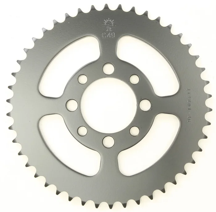 JT JTR801.46 Steel Rear Sprocket - Durable & Precise for Powersports Vehicles
