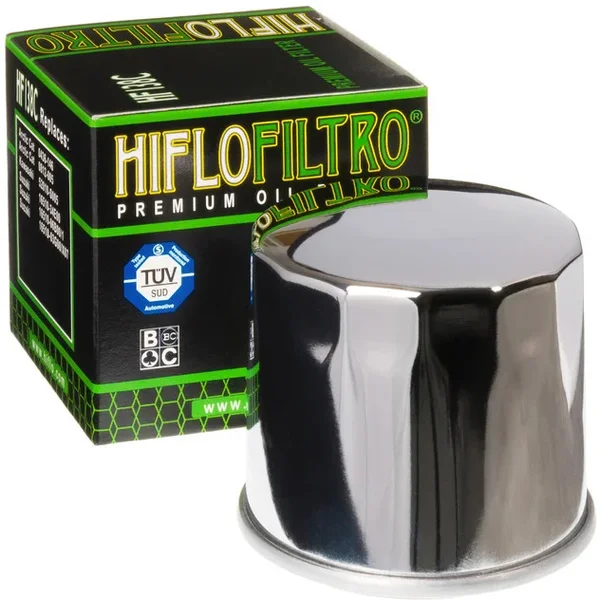 HIFLOFILTRO HF138C Oil Filter - High-Performance Engine Protection for Powersports Vehicles