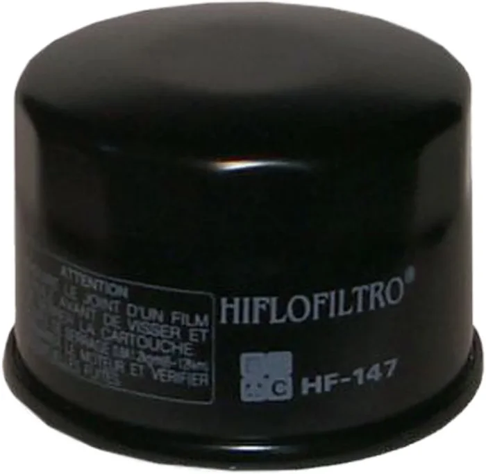 HIFLOFILTRO HF147 Oil Filter - High-Performance Engine Protection for Powersports Vehicles