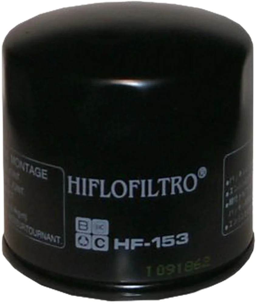HIFLOFILTRO HF153 Oil Filter - High-Performance Engine Protection for Powersports Vehicles