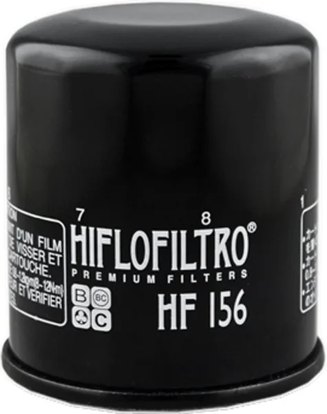 HIFLOFILTRO HF156 Oil Filter - High-Performance Engine Protection for Powersports Vehicles