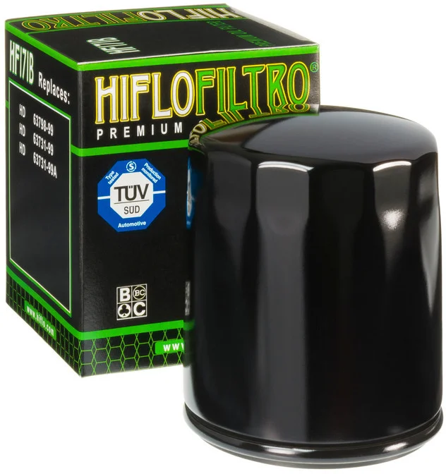 HIFLOFILTRO HF171B Oil Filter - High-Performance Engine Protection for Powersports Vehicles
