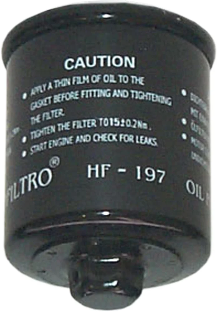 HIFLOFILTRO HF197 Oil Filter - High-Performance Engine Protection for Powersports Vehicles