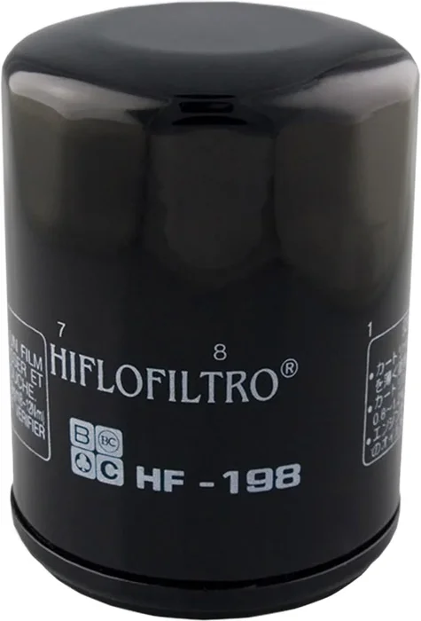 HIFLOFILTRO HF198 Oil Filter - High-Performance Engine Protection for Powersports Vehicles