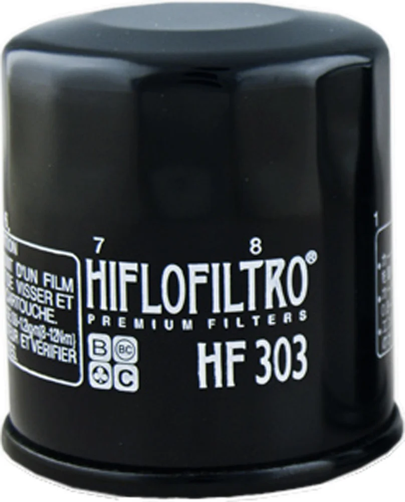 HIFLOFILTRO HF303 Oil Filter - High-Performance Engine Protection for Powersports Vehicles