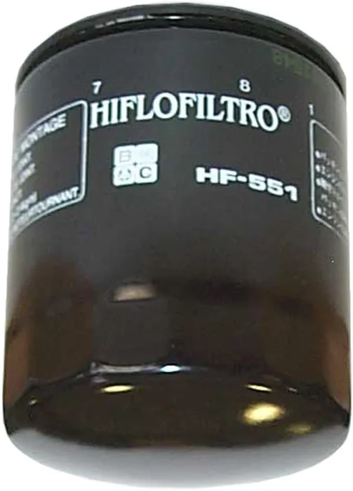 HIFLOFILTRO HF551 Oil Filter - High-Performance Engine Protection for Powersports Vehicles