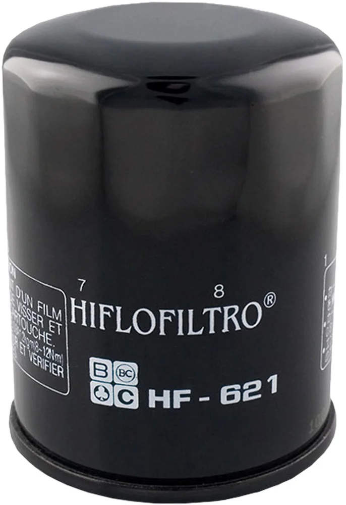 HIFLOFILTRO HF621 Oil Filter - High-Performance Engine Protection for Powersports Vehicles