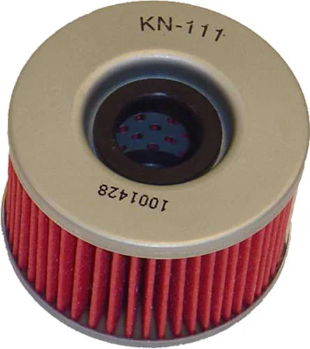 K&N KN-111 Oil Filter - Synthetic Media High-Flow Racing Oil Filter