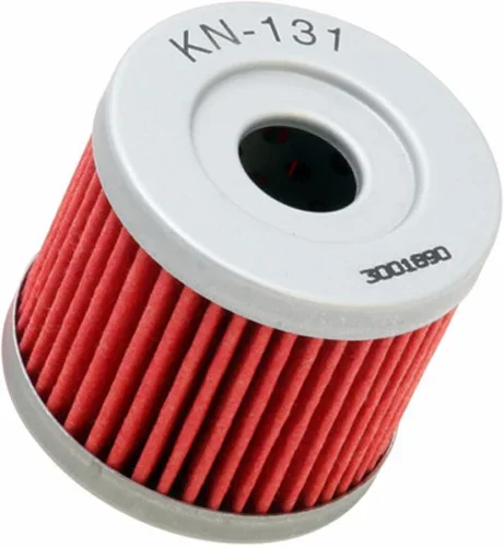 K&N KN-131 Oil Filter - High-Flow Synthetic Media for Racing Performance