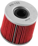 K&N KN-133 Oil Filter - High-Flow Synthetic Racing Oil Filter for Powerful Performance