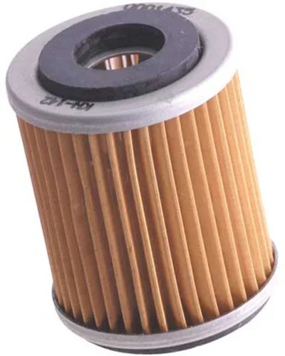 K&N KN-142 Oil Filter - High-Flow Synthetic Racing Oil Filter for Maximum Engine Performance