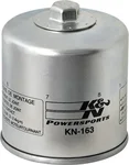 K&N KN-163 Oil Filter - Racing-Grade Synthetic Media for High-Flow Performance