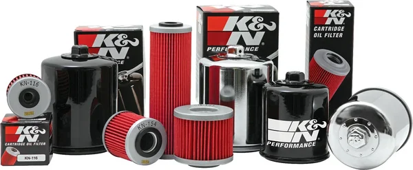 K&N KN-556 Oil Filter - High-Flow Synthetic Media for Racing Performance
