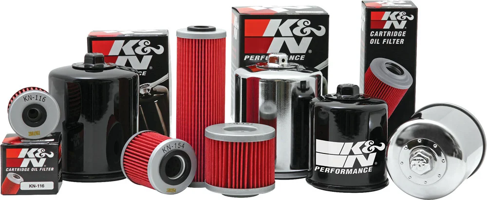 K&N KN-621 Oil Filter - High-Flow Synthetic Media for Racing Performance