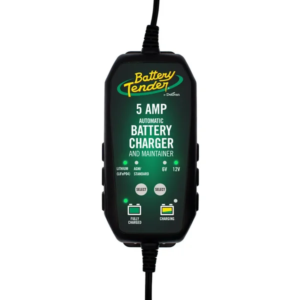 BATTERY TENDER 022-0186G-DL-WH High Efficiency Battery Charger for Powersports Vehicles