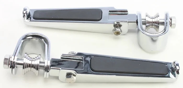 EMGO Gold Insert Footpegs - Durable Foot Controls for Powersports Riders