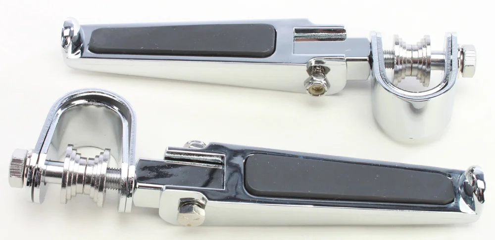 EMGO Gold Insert Footpegs - Durable Foot Controls for Powersports Riders